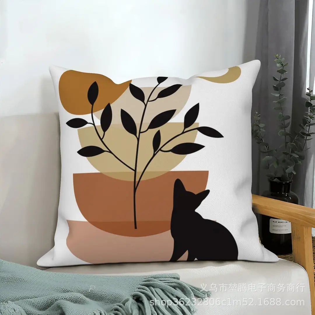 Cross-Border Pillow Casing Set 4-Piece Modern Decor — feature 17