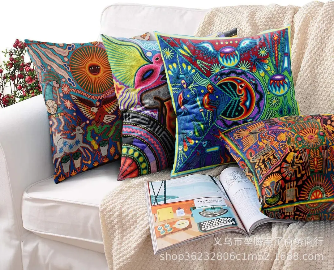 Cross-Border Pillow Casing Set 4-Piece Modern Decor — feature 4