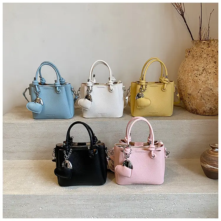 Light Blue Korean Style Bucket Bag for Women — feature 1
