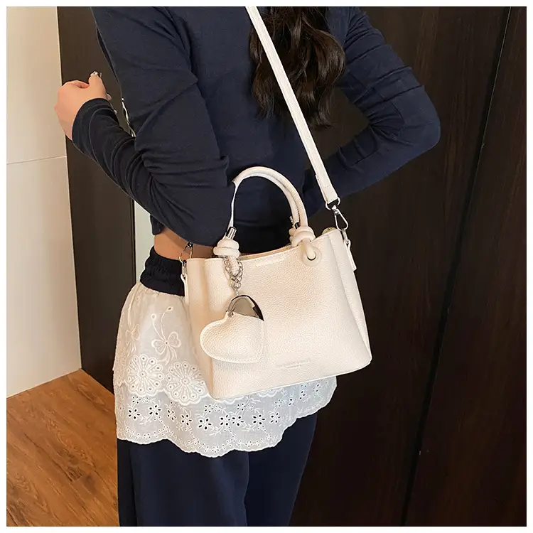 Light Blue Korean Style Bucket Bag for Women — feature 16