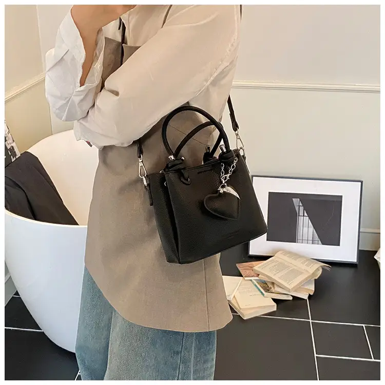 Light Blue Korean Style Bucket Bag for Women — feature 19
