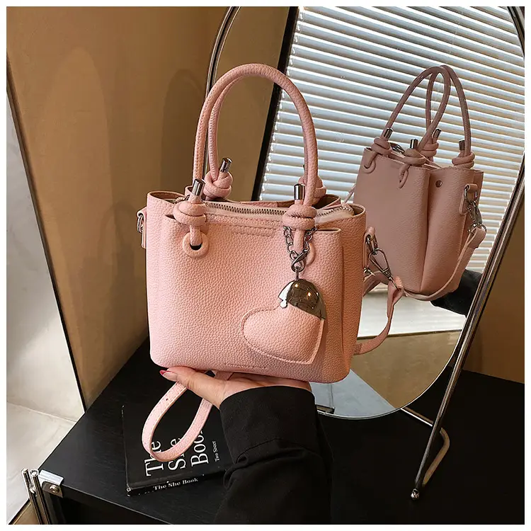Light Blue Korean Style Bucket Bag for Women — feature 35
