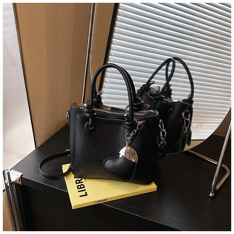 Light Blue Korean Style Bucket Bag for Women — feature 37