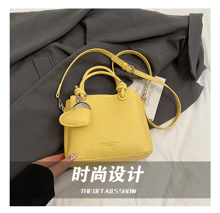 Light Blue Korean Style Bucket Bag for Women — feature 4