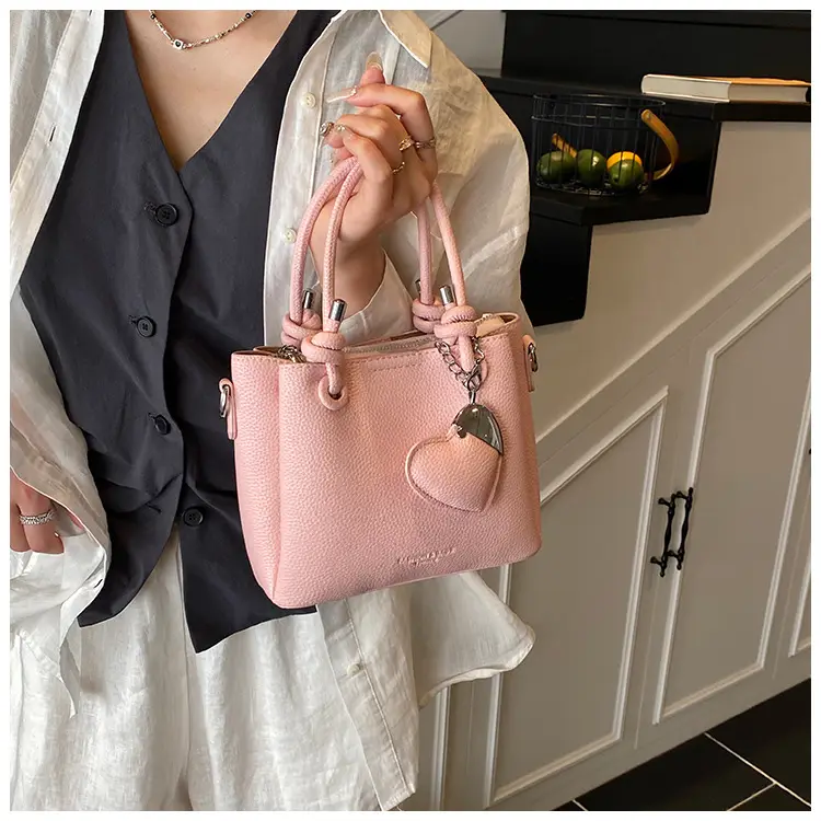 Light Blue Korean Style Bucket Bag for Women — feature 7