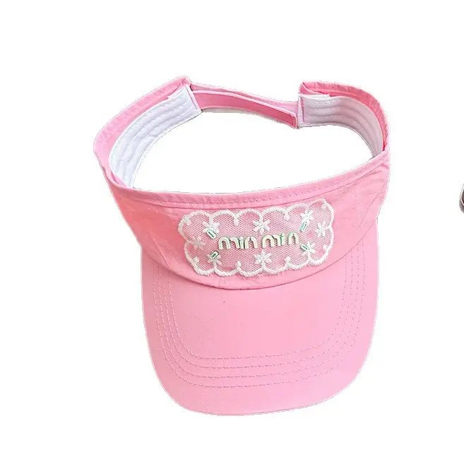 Women White Lace Baseball Cap Sunshade Hat - Image 15