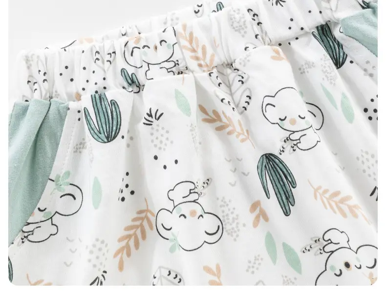 Baby Cotton Short Sleeve T-Shirt Shorts Set for Boys — feature 24