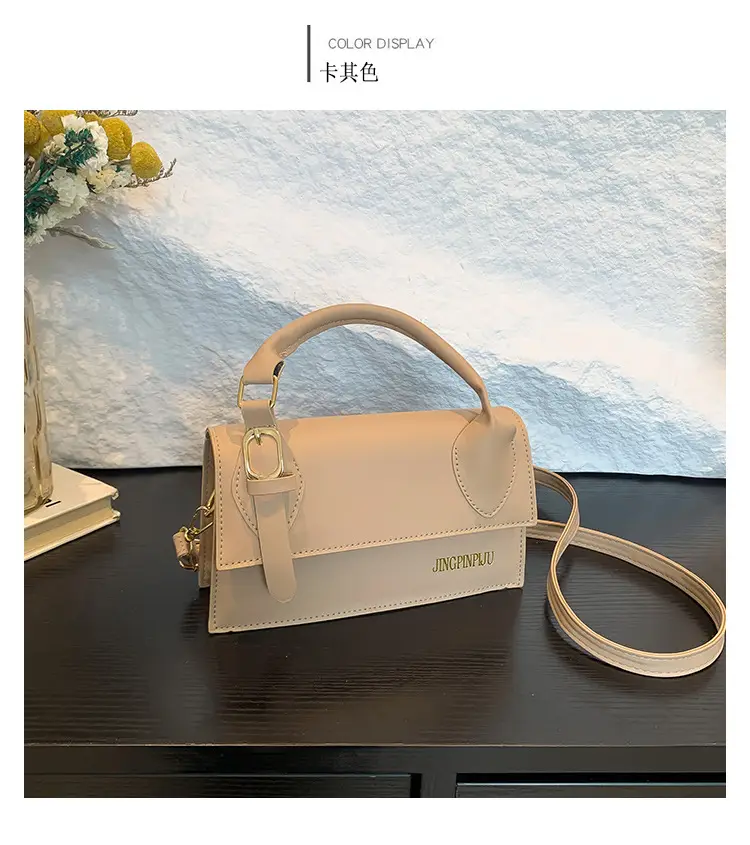 Trendy Silver Square Shoulder Bag for Women — feature 13