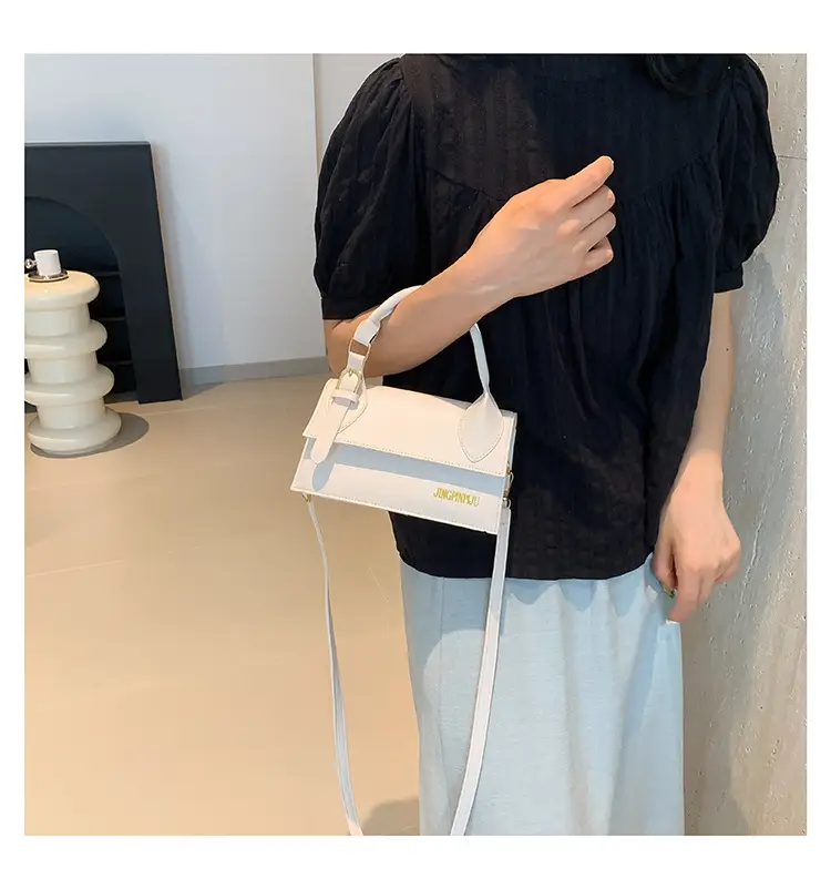 Trendy Silver Square Shoulder Bag for Women — feature 16