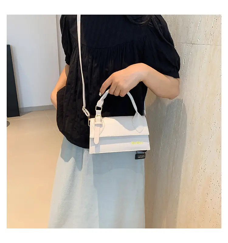 Trendy Silver Square Shoulder Bag for Women — feature 17