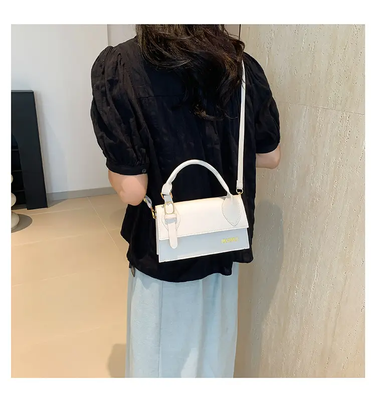 Trendy Silver Square Shoulder Bag for Women — feature 18