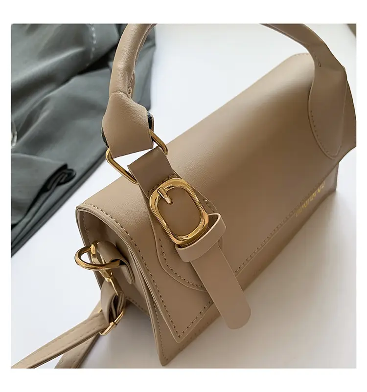 Trendy Silver Square Shoulder Bag for Women — feature 24