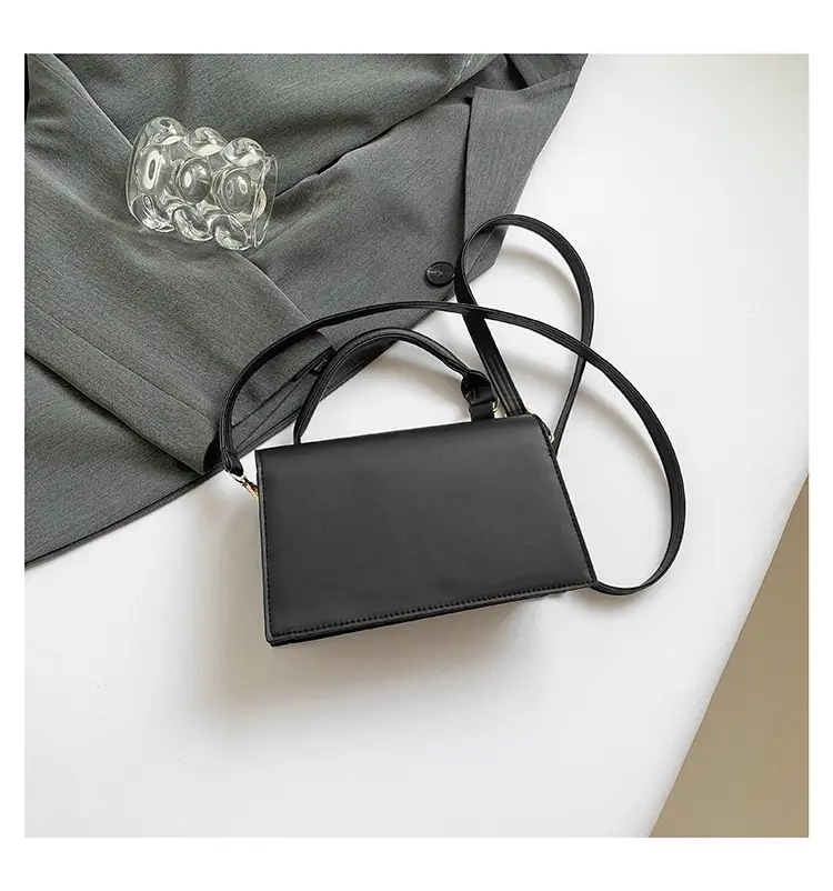 Trendy Silver Square Shoulder Bag for Women — feature 37