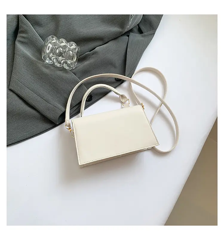 Trendy Silver Square Shoulder Bag for Women — feature 43