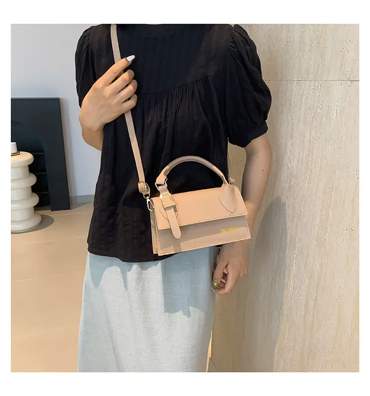 Trendy Silver Square Shoulder Bag for Women — feature 46
