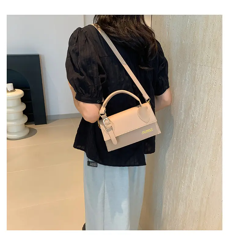 Trendy Silver Square Shoulder Bag for Women — feature 49