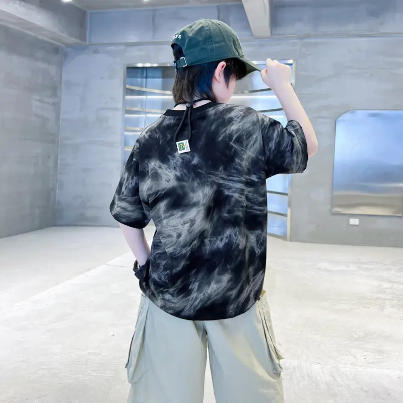 Boys Tie-Dye Short Sleeve T-Shirt 2026