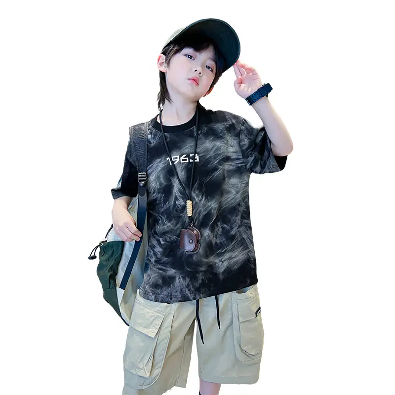 Boys Tie-Dye Short Sleeve T-Shirt 2026