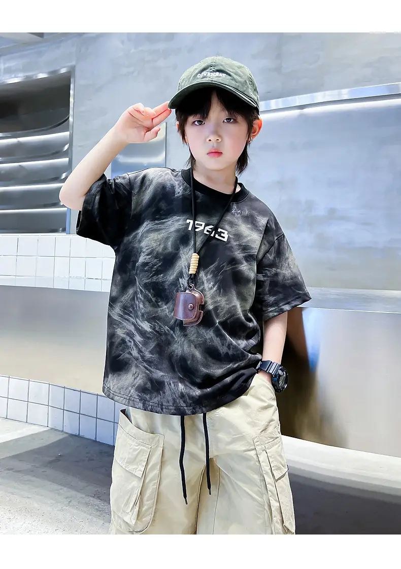 Boys Tie-Dye Short Sleeve T-Shirt 2026 — feature 10