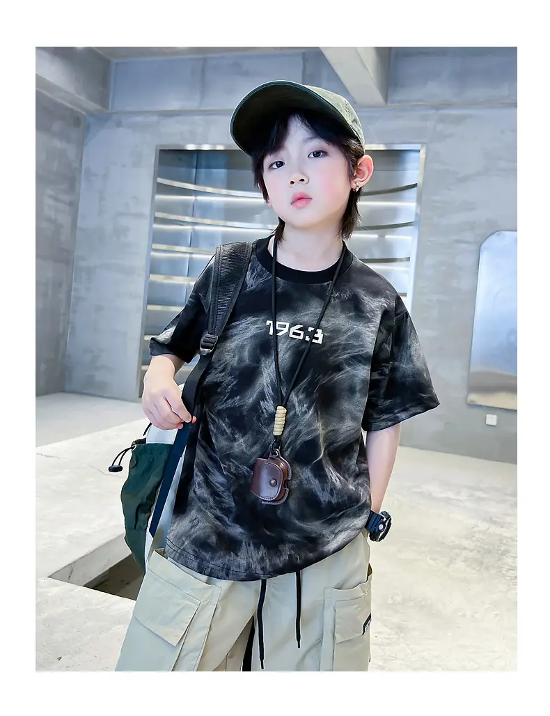 Boys Tie-Dye Short Sleeve T-Shirt 2026 — feature 11