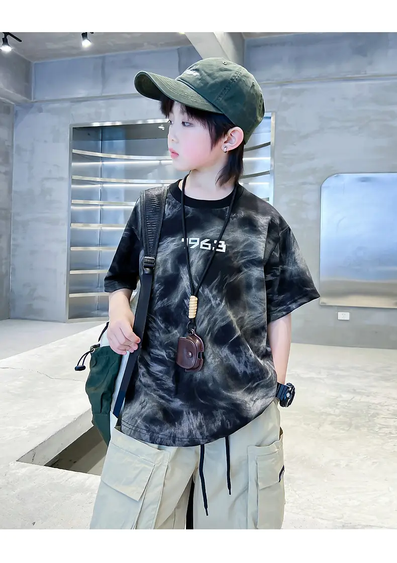 Boys Tie-Dye Short Sleeve T-Shirt 2026 — feature 12