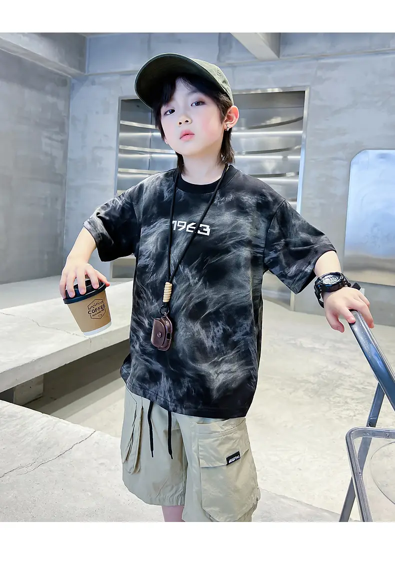 Boys Tie-Dye Short Sleeve T-Shirt 2026 — feature 13