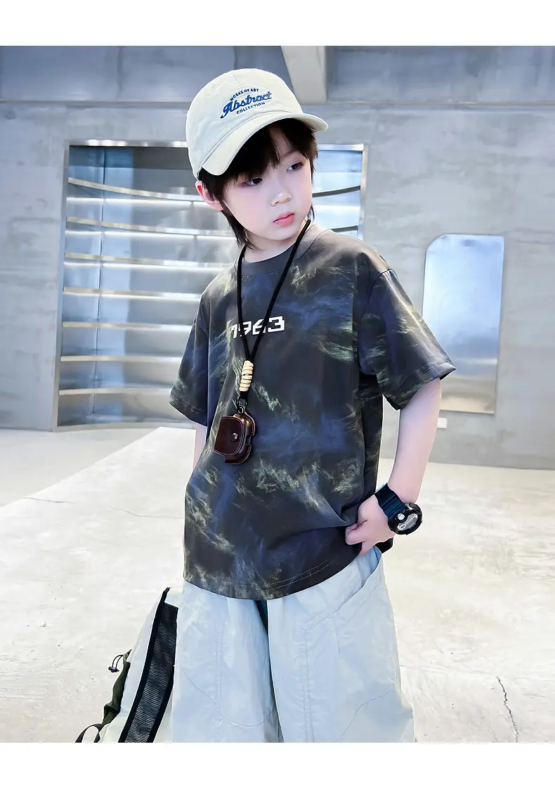 Boys Tie-Dye Short Sleeve T-Shirt 2026 — feature 14