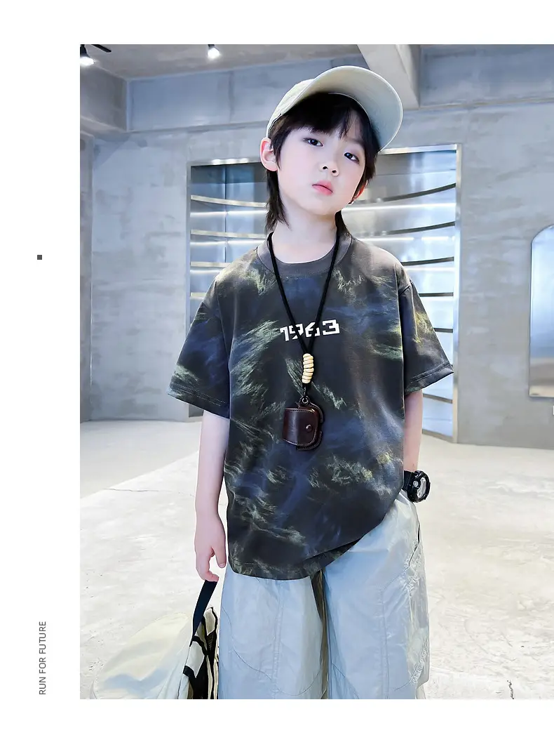 Boys Tie-Dye Short Sleeve T-Shirt 2026 — feature 15