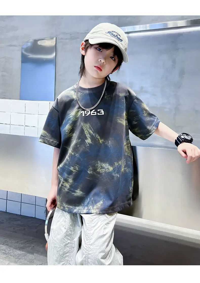 Boys Tie-Dye Short Sleeve T-Shirt 2026 — feature 16