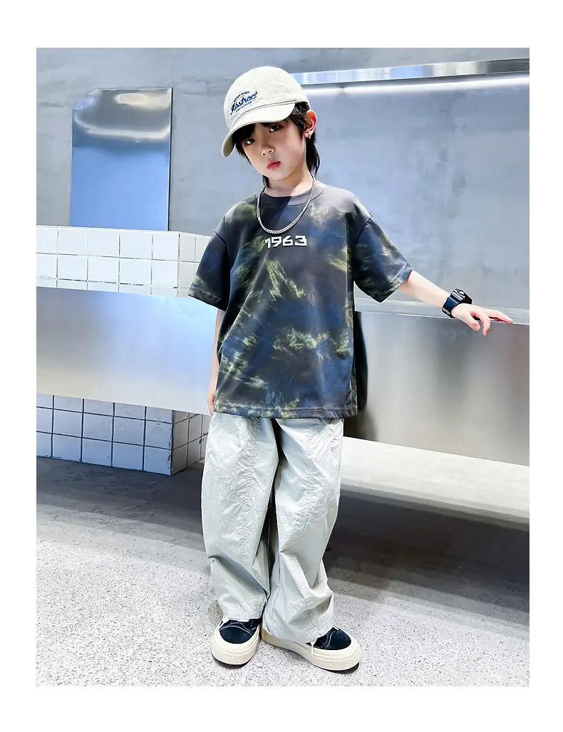 Boys Tie-Dye Short Sleeve T-Shirt 2026 — feature 17