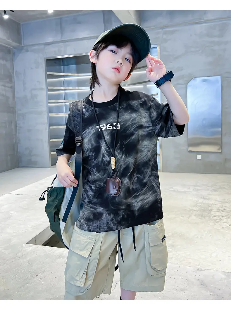 Boys Tie-Dye Short Sleeve T-Shirt 2026 — feature 8