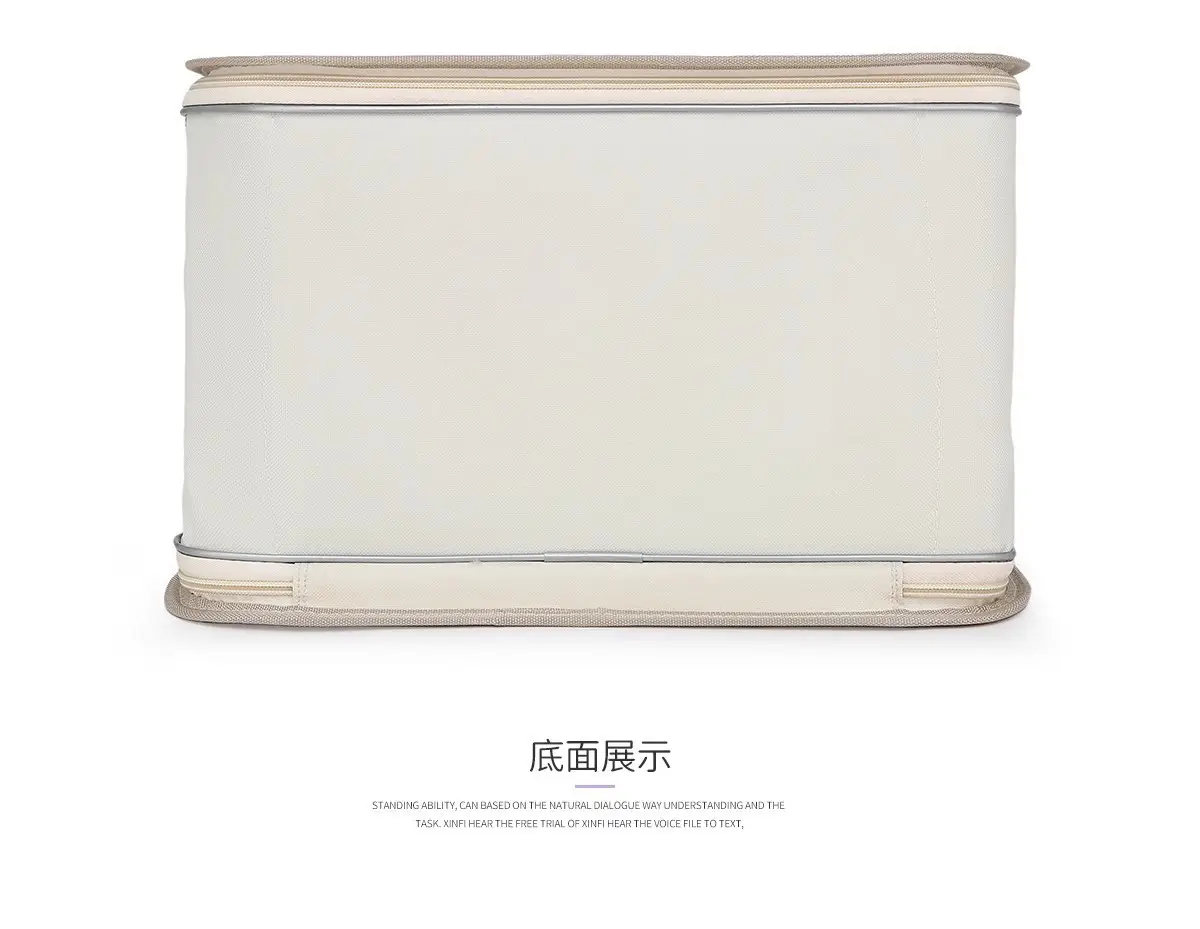 Pet Bag Large Opening White Portable Cat Dog Bag — feature 30