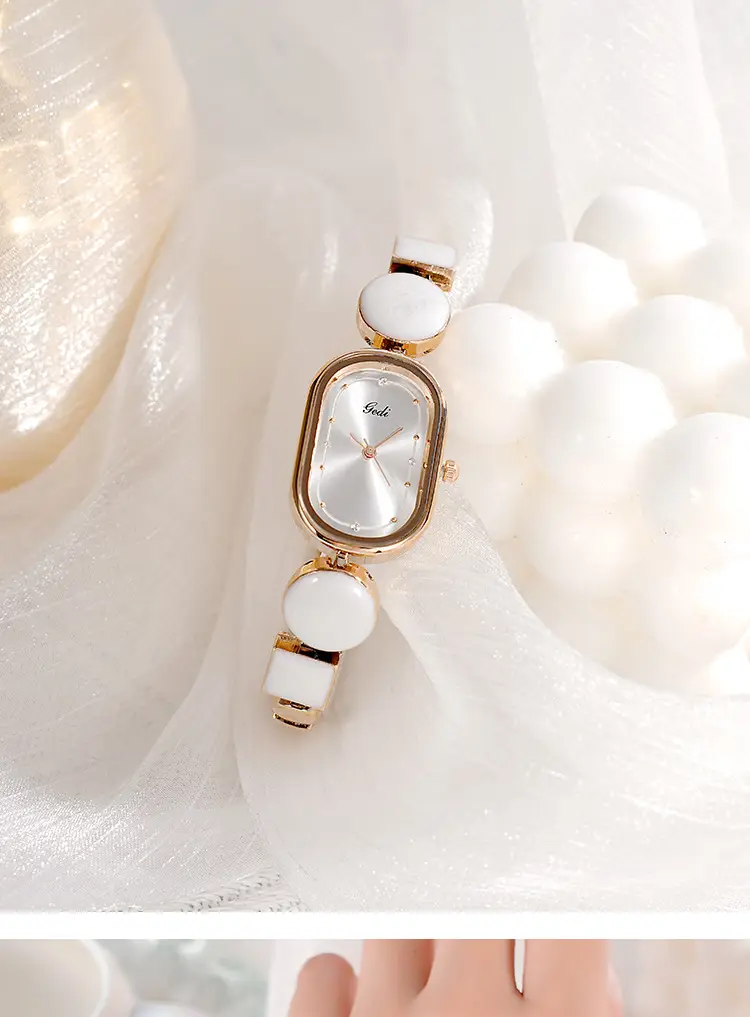Goldie Irregular Oval Quartz Watch for Women — feature 11