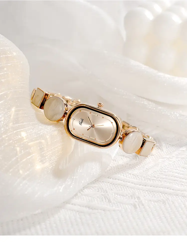 Goldie Irregular Oval Quartz Watch for Women — feature 14