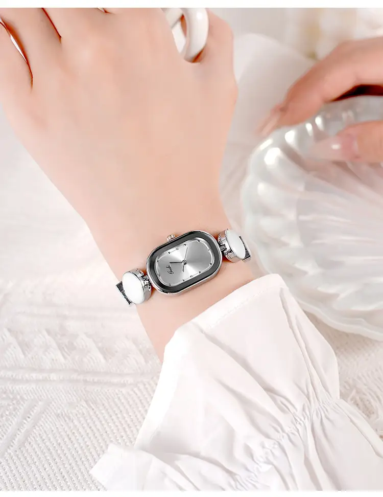 Goldie Irregular Oval Quartz Watch for Women — feature 20