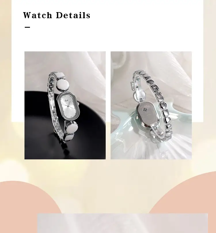 Goldie Irregular Oval Quartz Watch for Women — feature 8