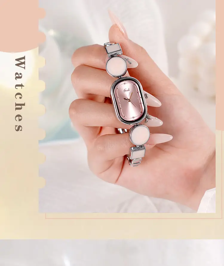 Goldie Irregular Oval Quartz Watch for Women — feature 9