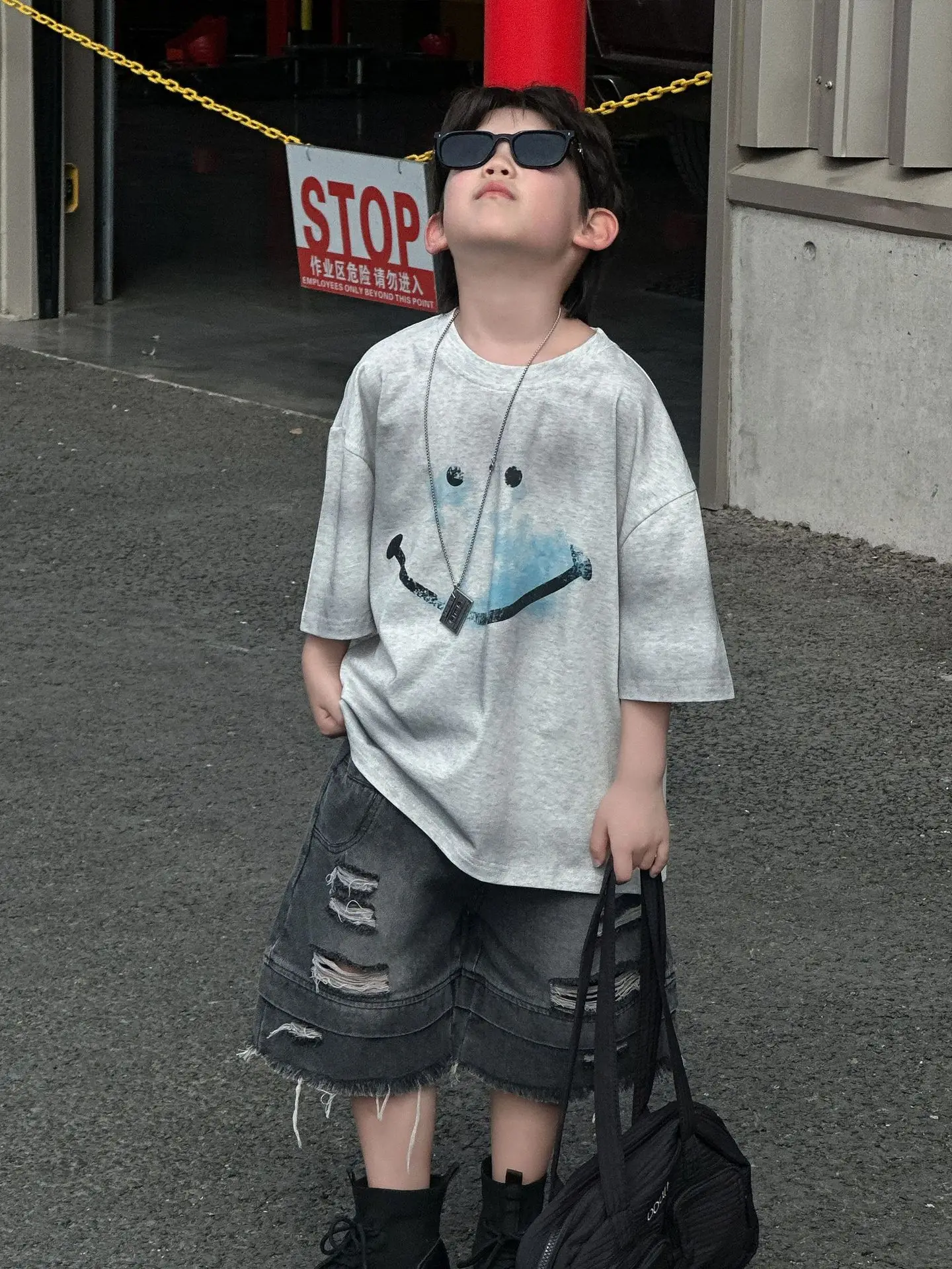 Boys Printed Cotton T-Shirt Short Sleeve 2025 - Image 4