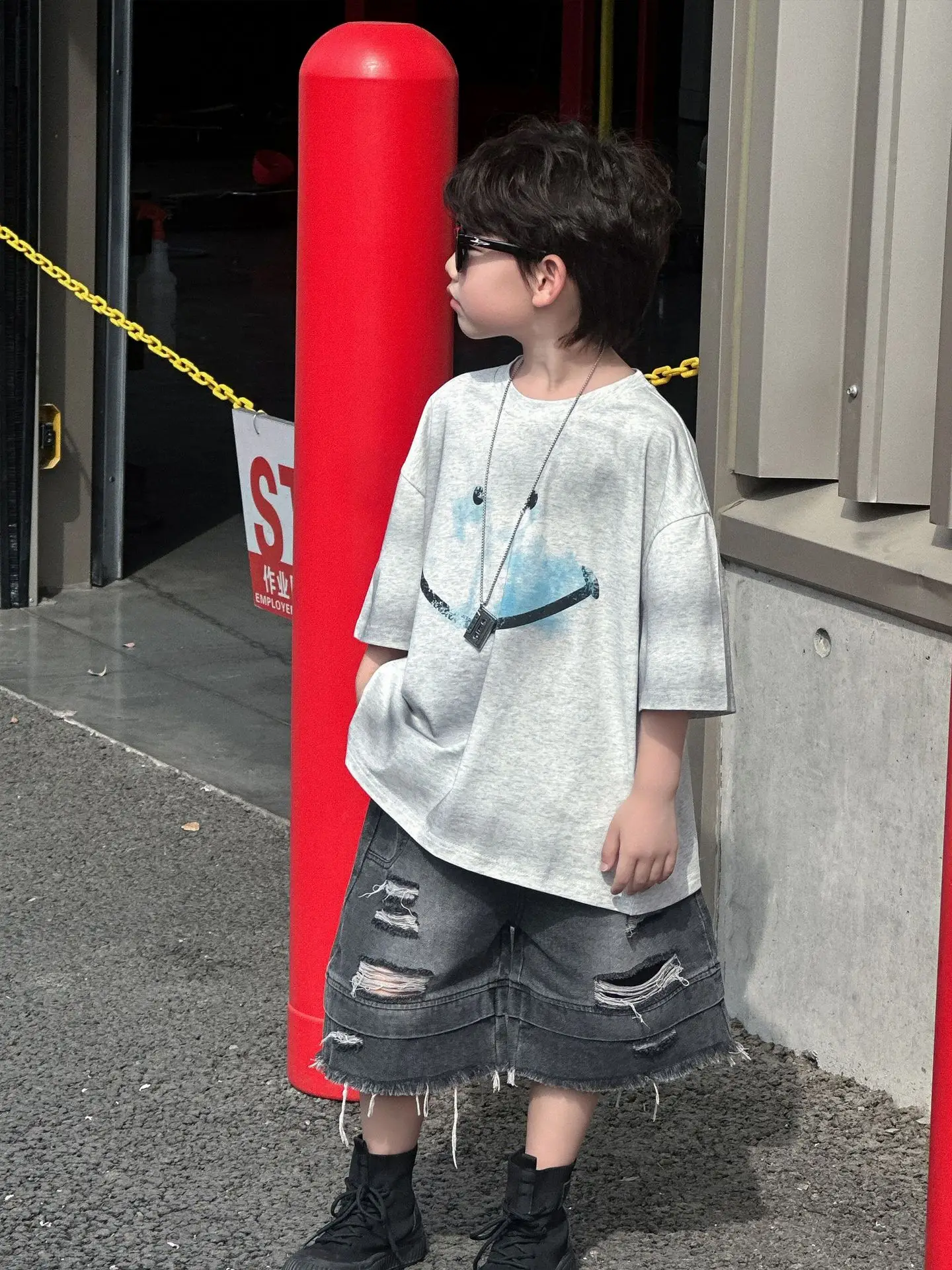 Boys Printed Cotton T-Shirt Short Sleeve 2025 - Image 6