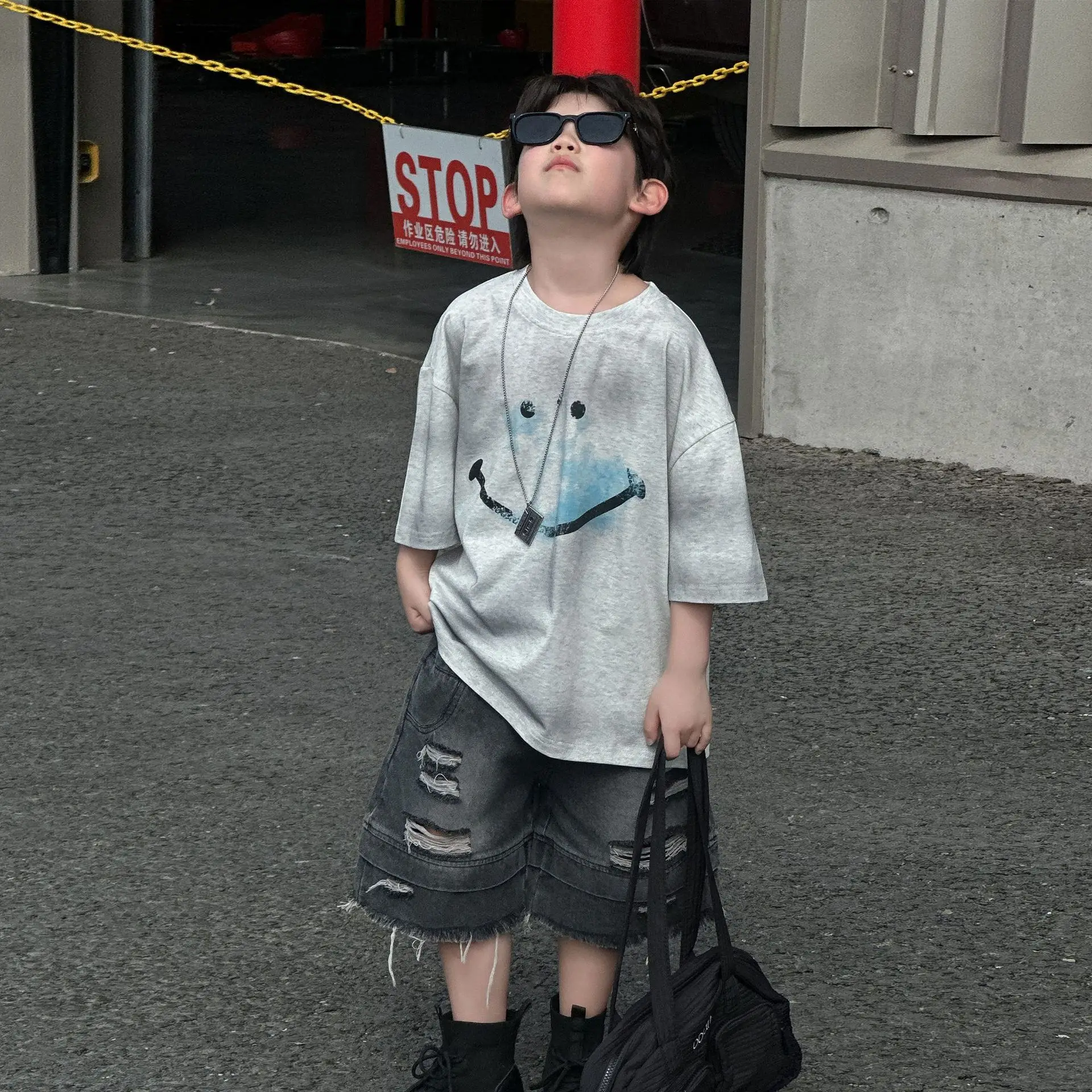 Boys Printed Cotton T-Shirt Short Sleeve 2025 — feature 7