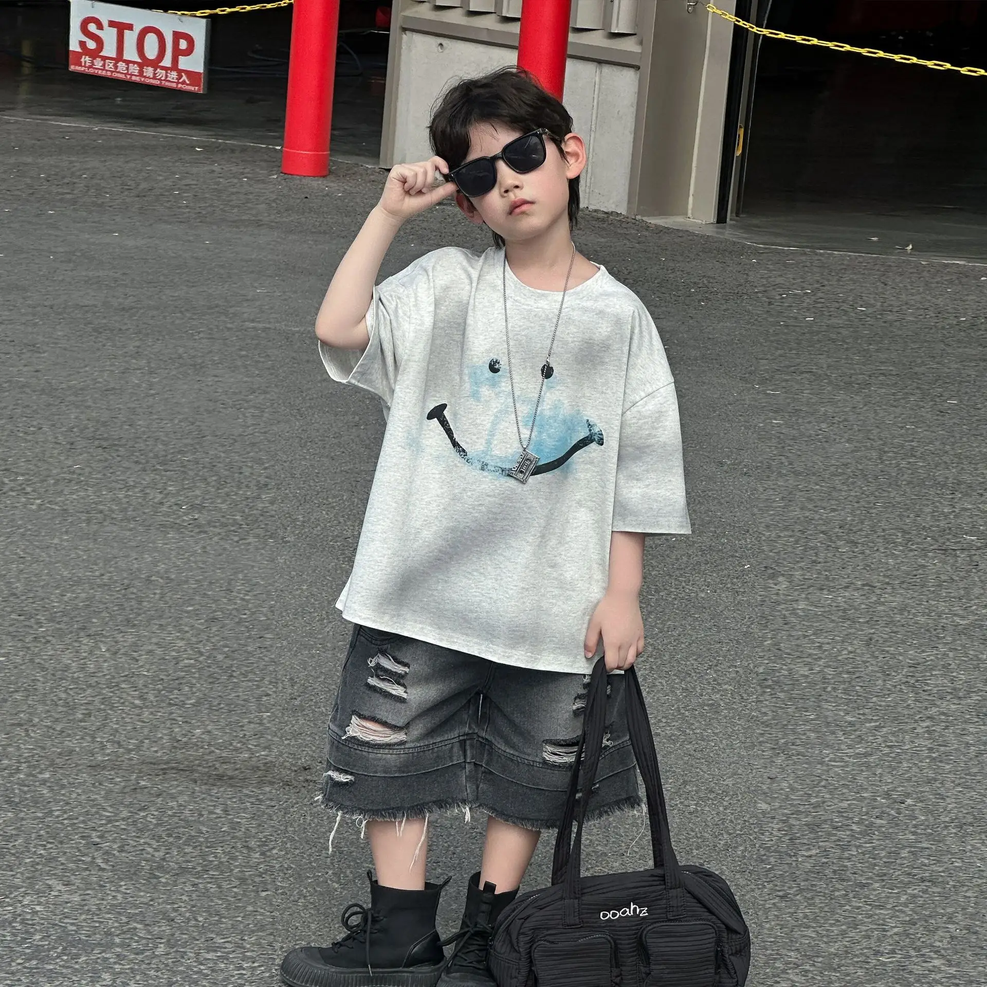Boys Printed Cotton T-Shirt Short Sleeve 2025 — feature 8