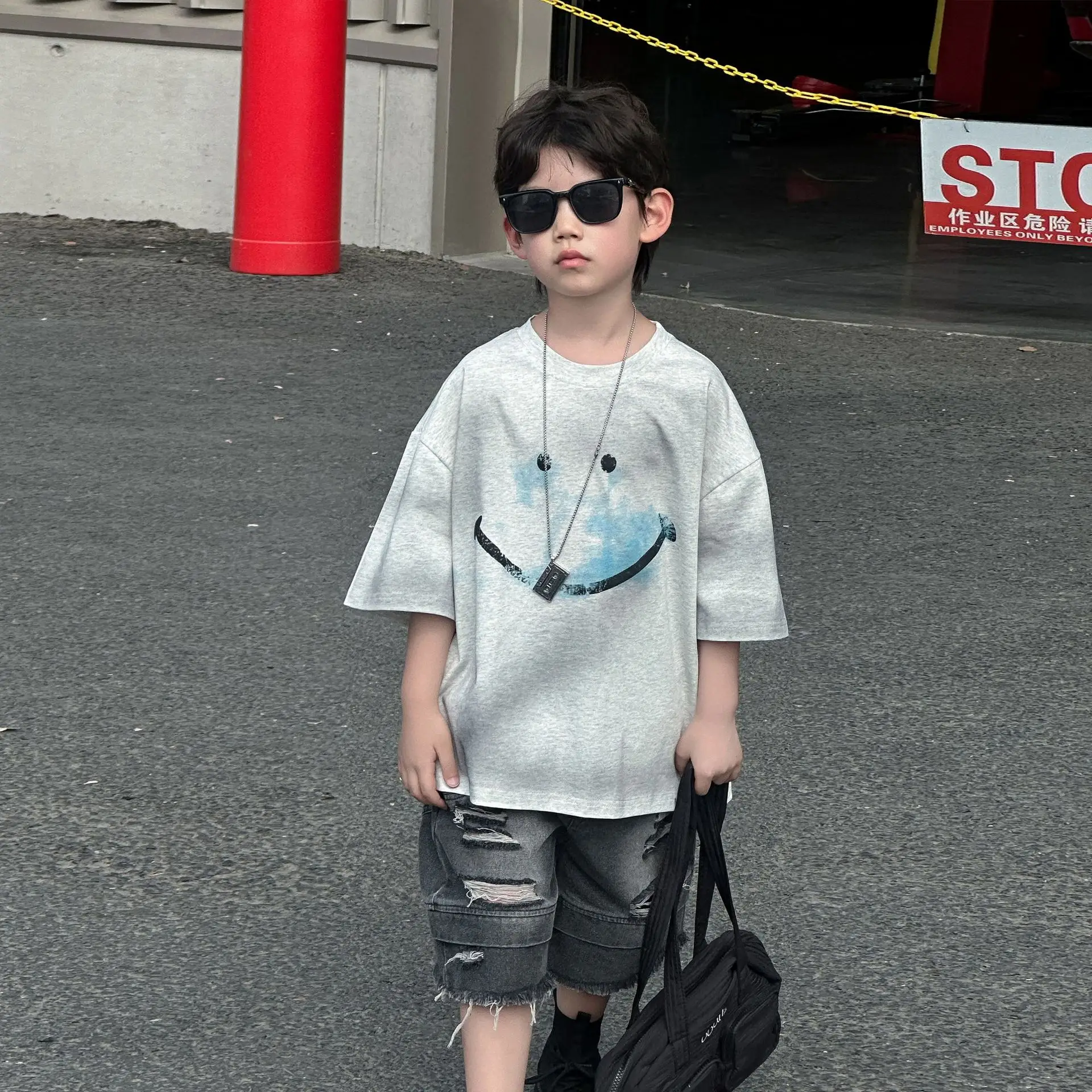 Boys Printed Cotton T-Shirt Short Sleeve 2025 — feature 9