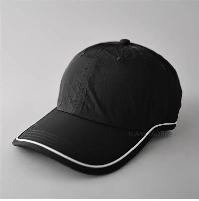 Pink Baseball Cap with White Trim — feature 2