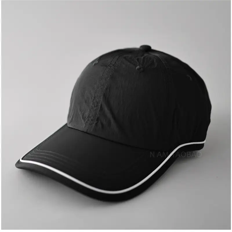 Pink Baseball Cap with White Trim - Image 4
