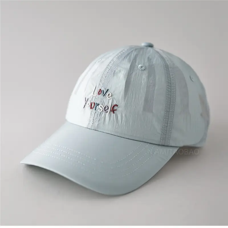 White Embroidered Baseball Cap for Men Women - Image 10