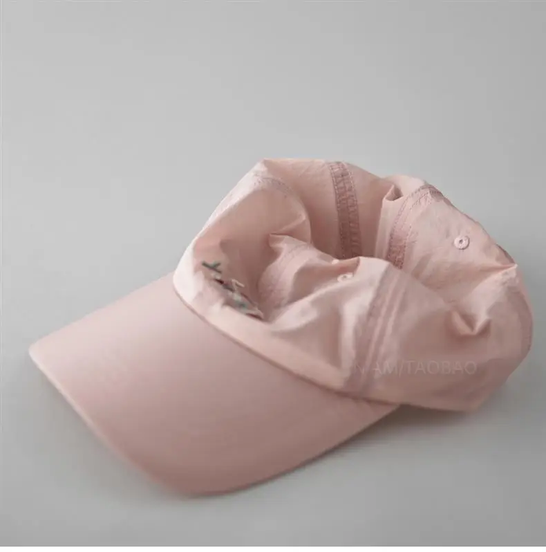 White Embroidered Baseball Cap for Men Women — feature 9