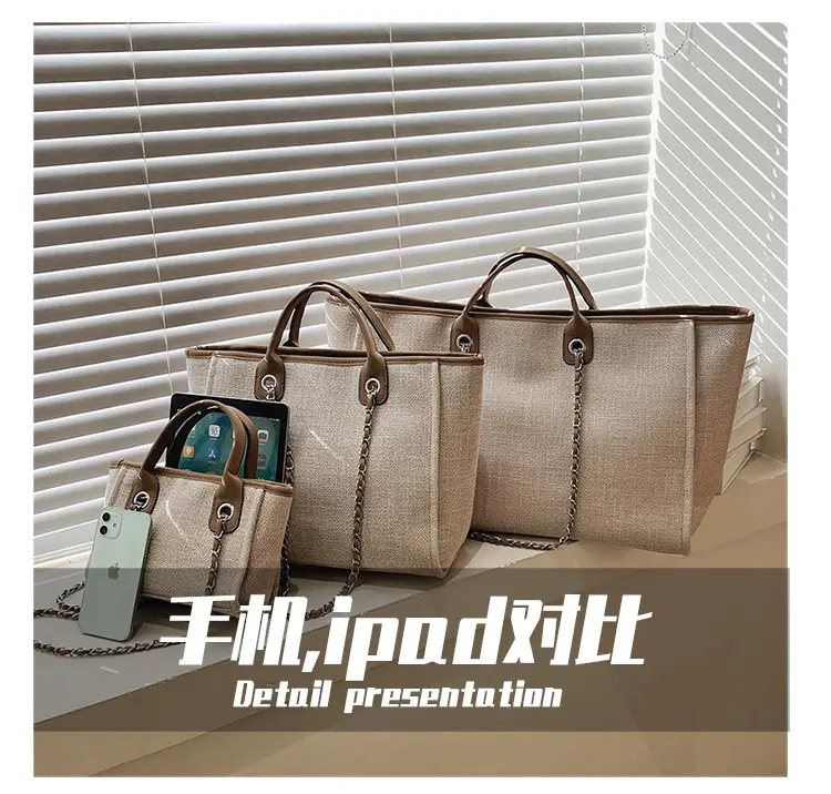 European & American Bucket Bags Large Capacity Portable Tote — feature 11