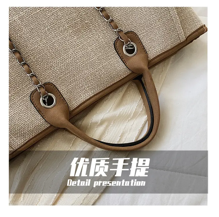 European & American Bucket Bags Large Capacity Portable Tote — feature 8