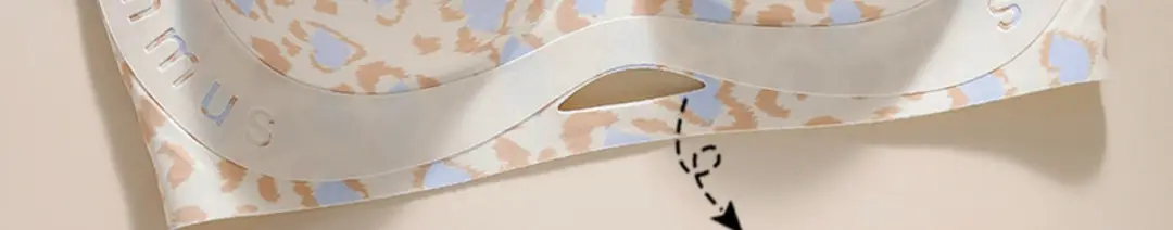 Sexy Leopard Print Intimates Women's Fixed Cup All-In-One No Rims Large Size No Rims Breast-Retracting Anti-Sagging Bra — feature 10