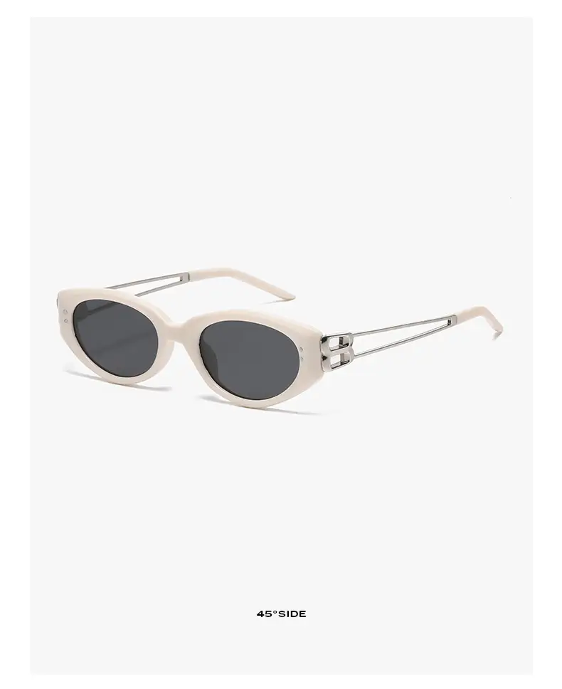 New Trendy Cat's Eye Sunglasses Anti-UV Polarized Black — feature 19